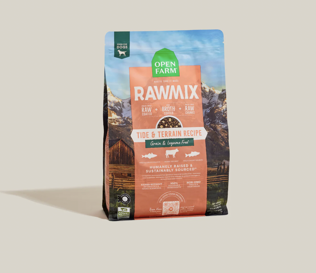 Open Farm | RawMix Tide & Terrain Grain-Free Dog Food