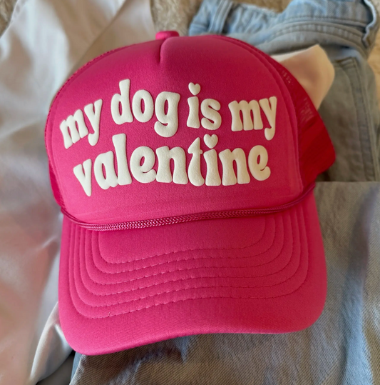 My Dog Is My Valentine | Valentine's Day Hat