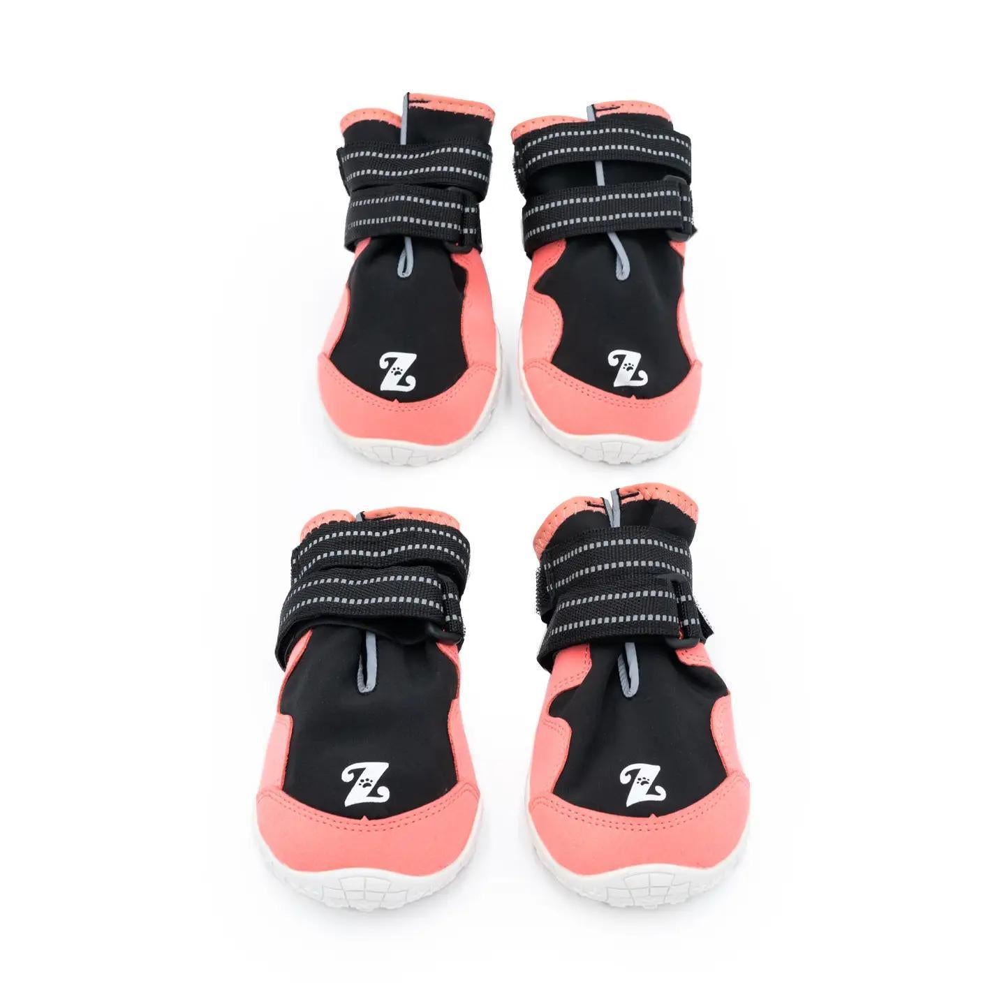 ZippyPaws | Adventure| Dog Boots | Pink Trim