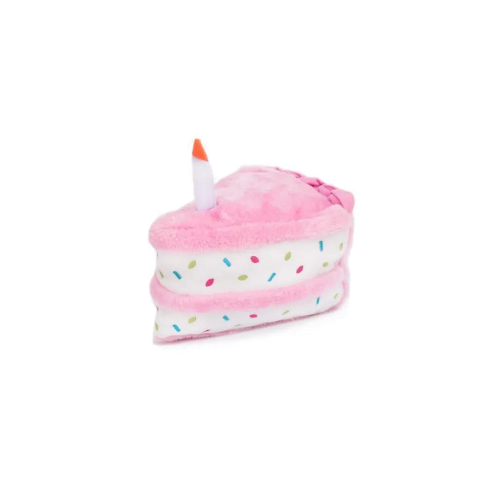 ZippyPaws | Birthday Cake | Pink