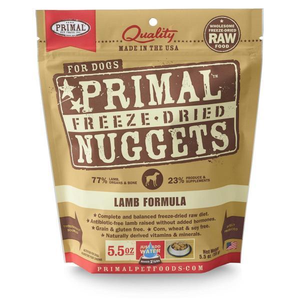 Primal | Freeze Dried Nuggets Lamb Dog Food | 14 oz