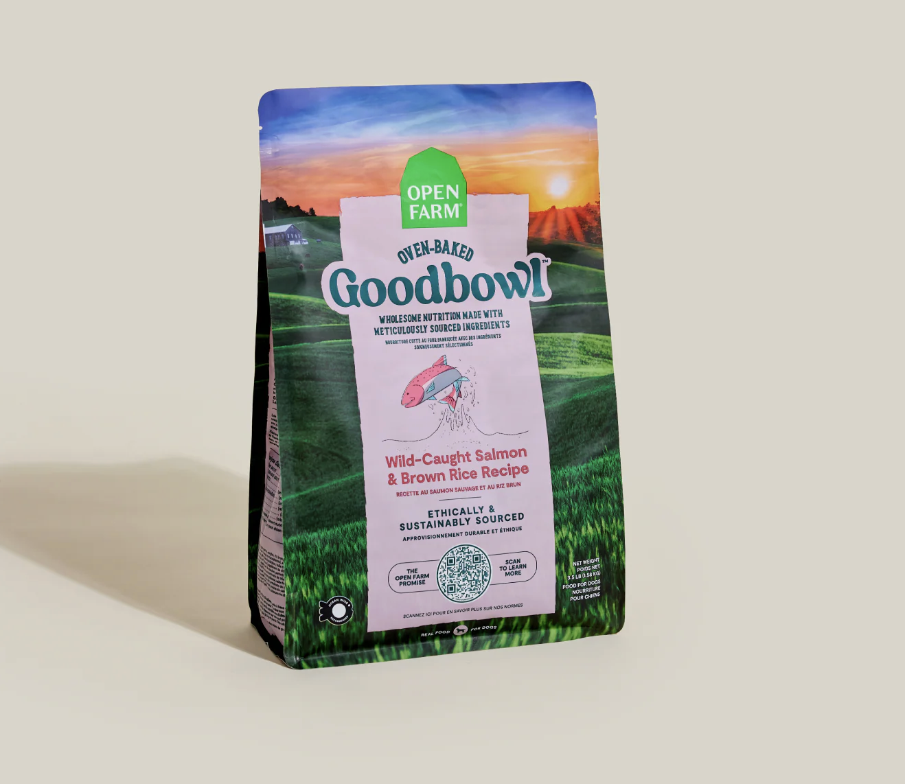 Open Farm | Goodbowl Wild-Caught Salmon & Brown Rice Dog Food
