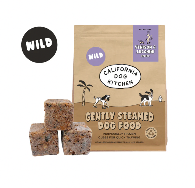 California Dog Kitchen | Venison & Zucchini Recipe