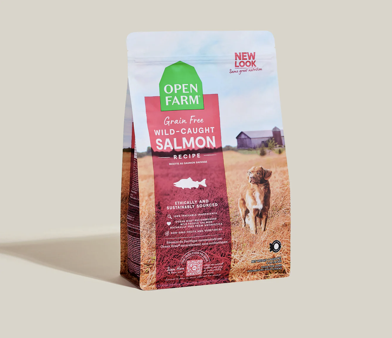 Open Farm | Wild-Caught Salmon Grain-Free Dog Food
