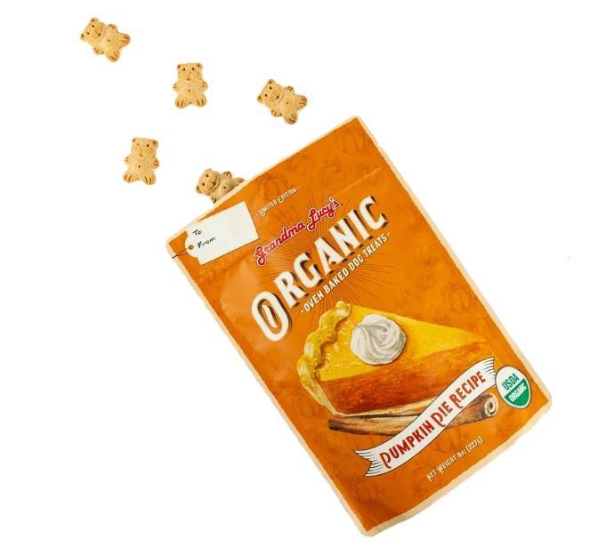 Grandma Lucy's | Organic Oven Baked Dog Treats | Pumpkin Pie Recipe