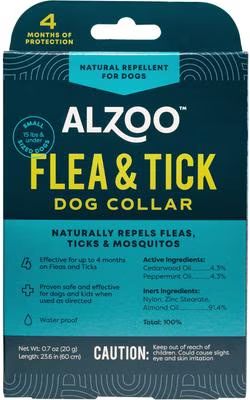 Alzoo | Natural Flea & Tick Dog Collar