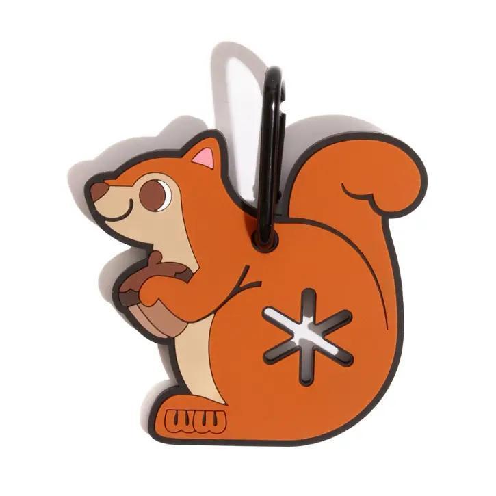 Woof & Wonder | Poopy Loop Dog Waste Bag Holder | Squirrel