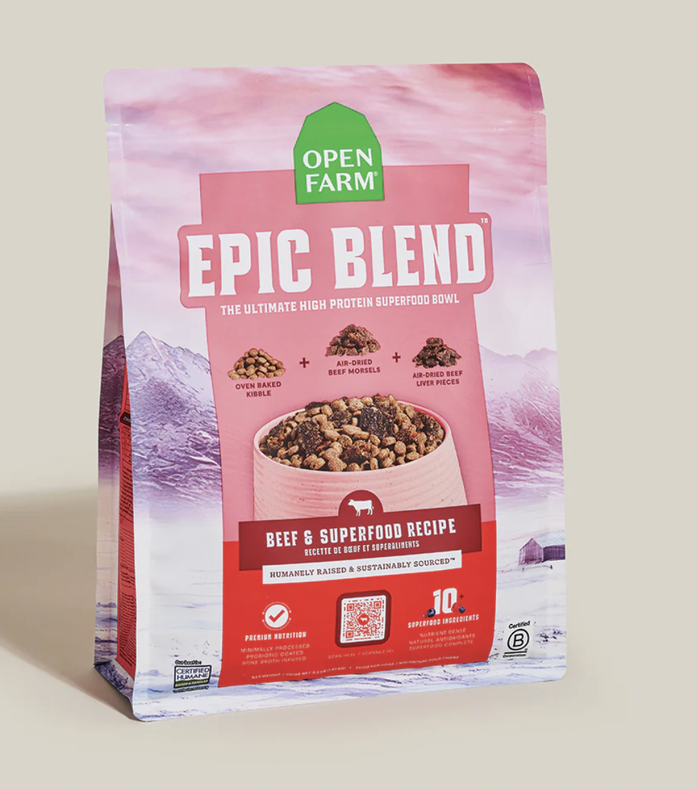 Open Farm | Epic Blend Beef & Superfood Dry Dog Food