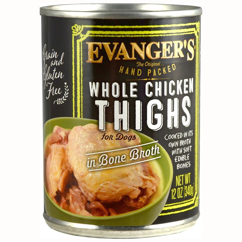 Evangers | Whole Chicken Thighs in Bone Broth | 12pk