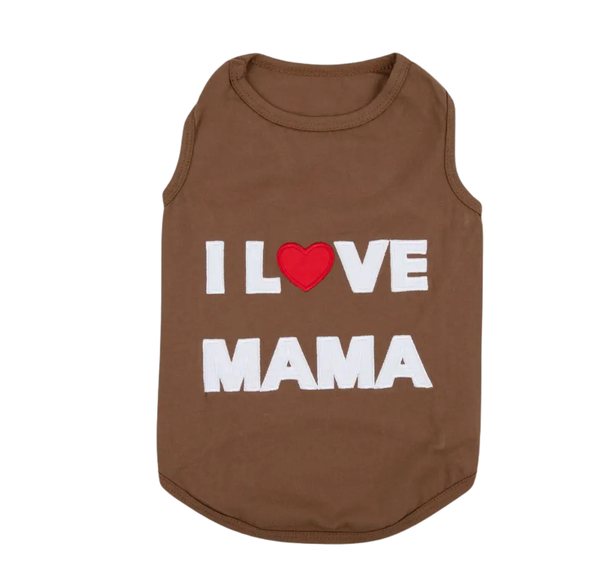 Louis Barx | I Love Mama | T-shirt