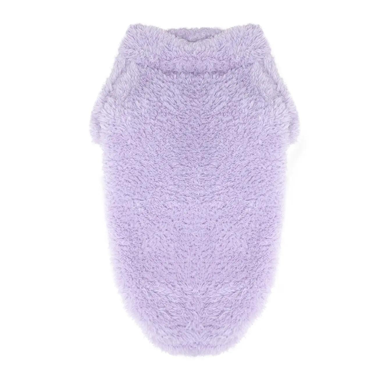Doggie Design | Soft Plush Dog Pullover | Lavender