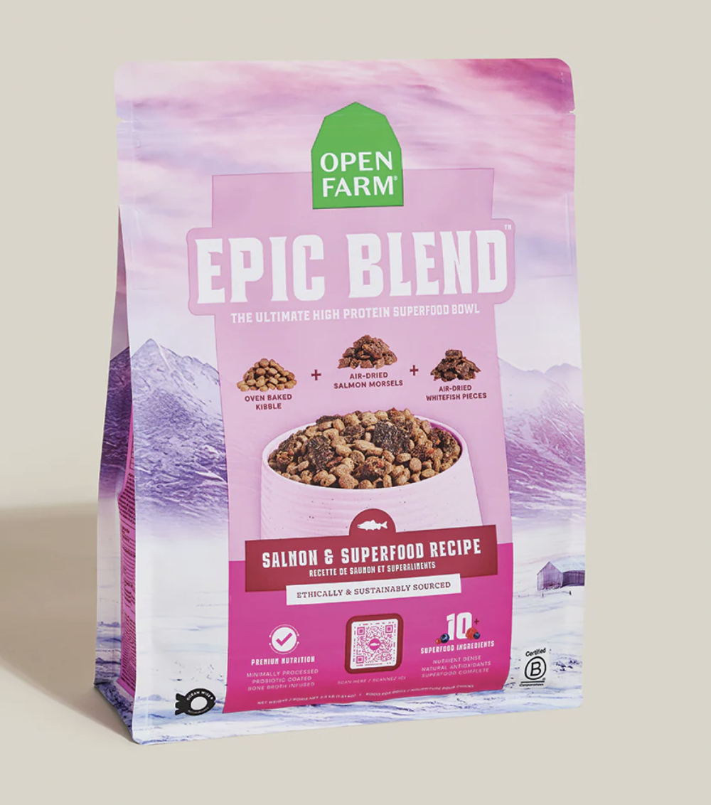 Open Farm | Epic Blend Salmon & Superfood Dry Dog Food