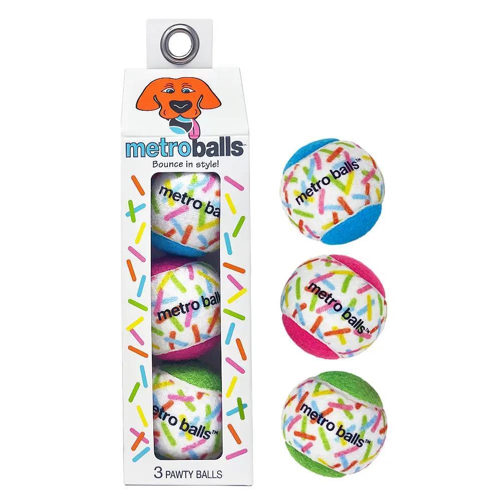 Metro Paws | Pawty Balls | 3pk