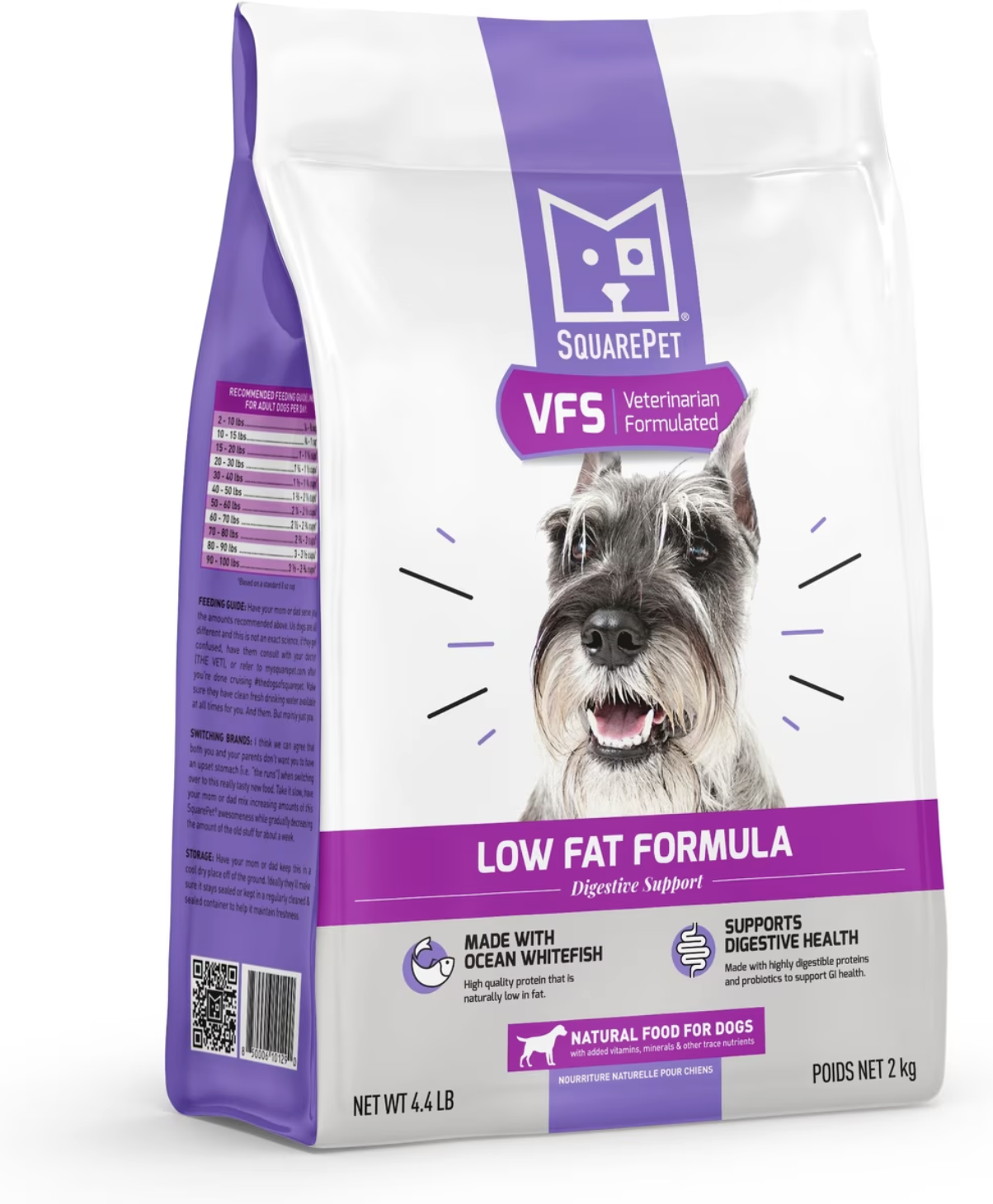 Square Pet | VFS Low Fat Formula Dog Food