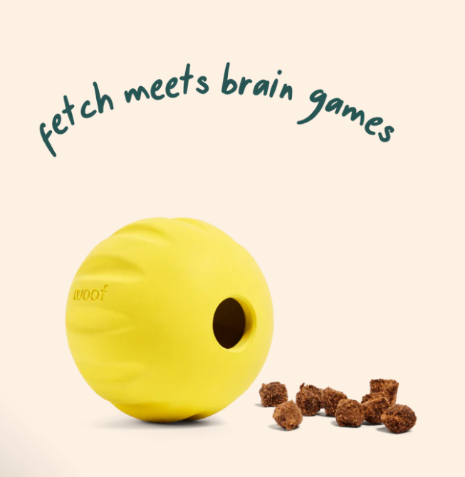 Woof | Flyball |Yellow