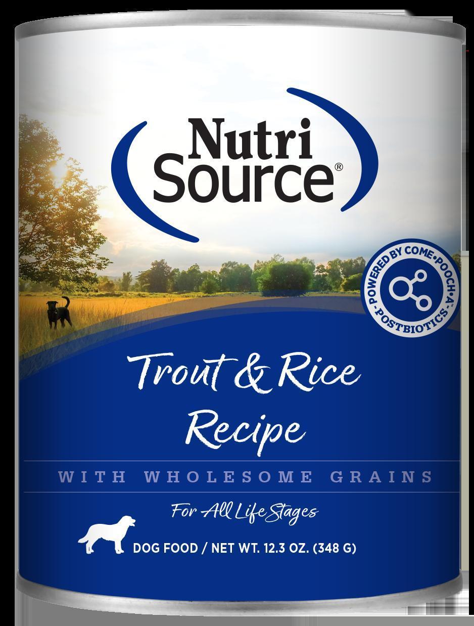 Nutri Source | Grain Inclusive Wet Dog Food | 12.3 oz