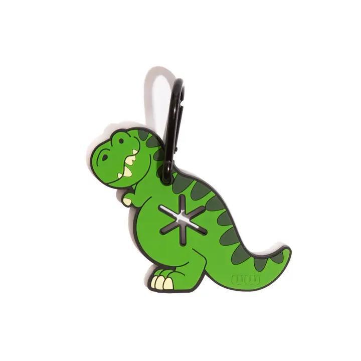 Woof & Wonder | Poopy Loop Dog Waste Bag Holder | Dinosaur