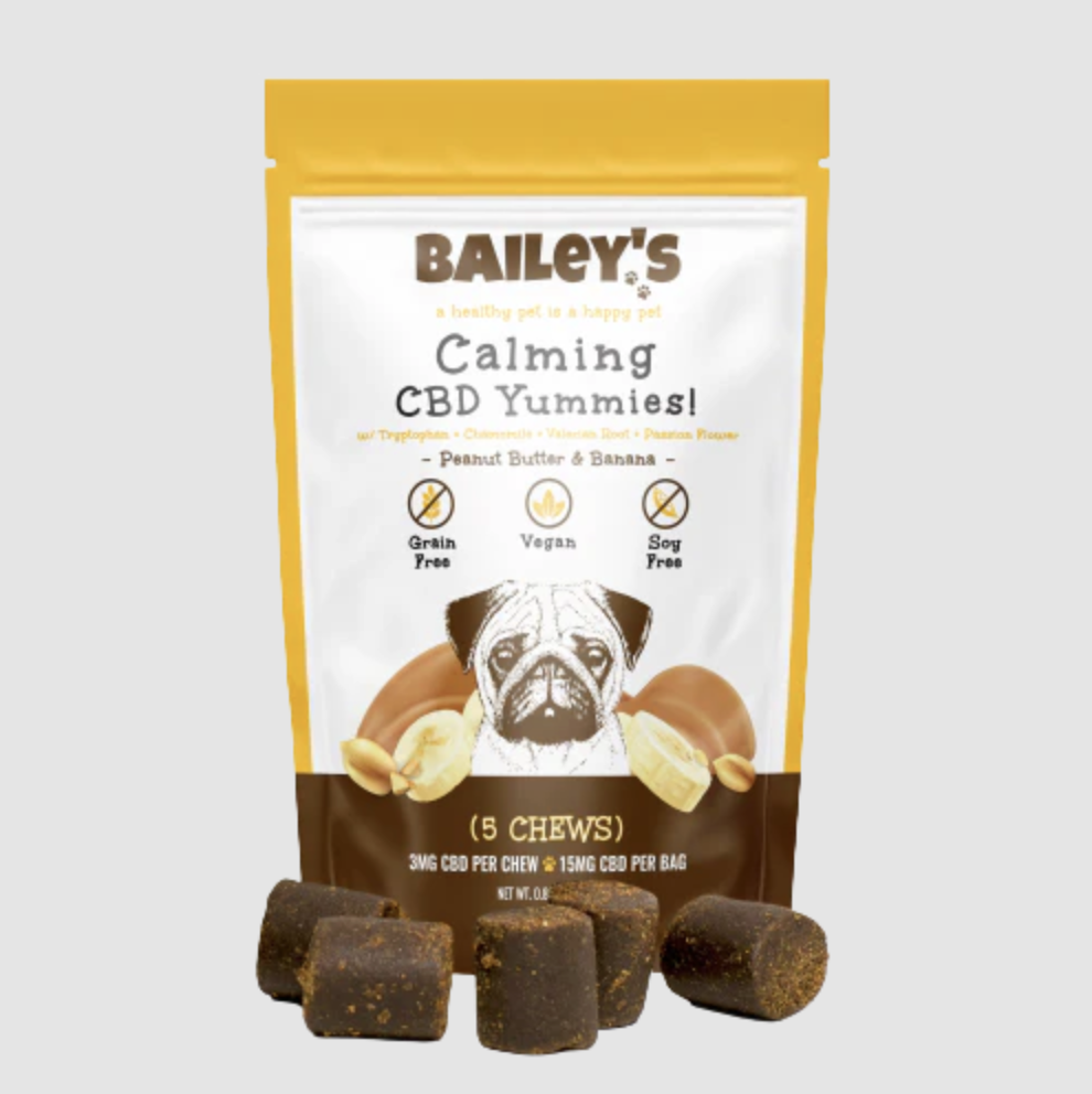 Bailey's | Calming CBD Yummies! | Peanut Butter & Banana Flavor