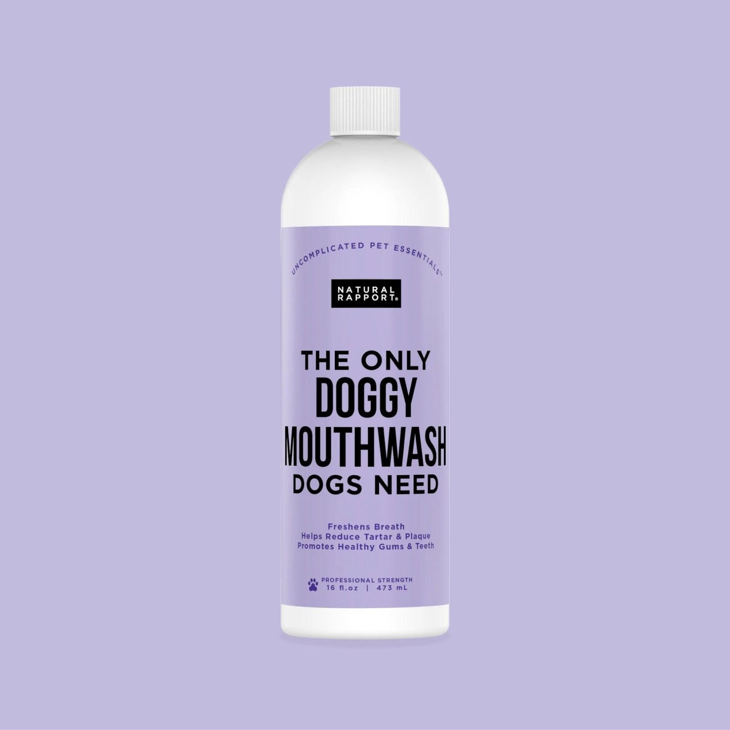 Natural Rapport | The Only Doggy Mouthwash Dogs Need |16 oz