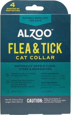 Alzoo | Plant-Based Flea & Tick Collar for Cats