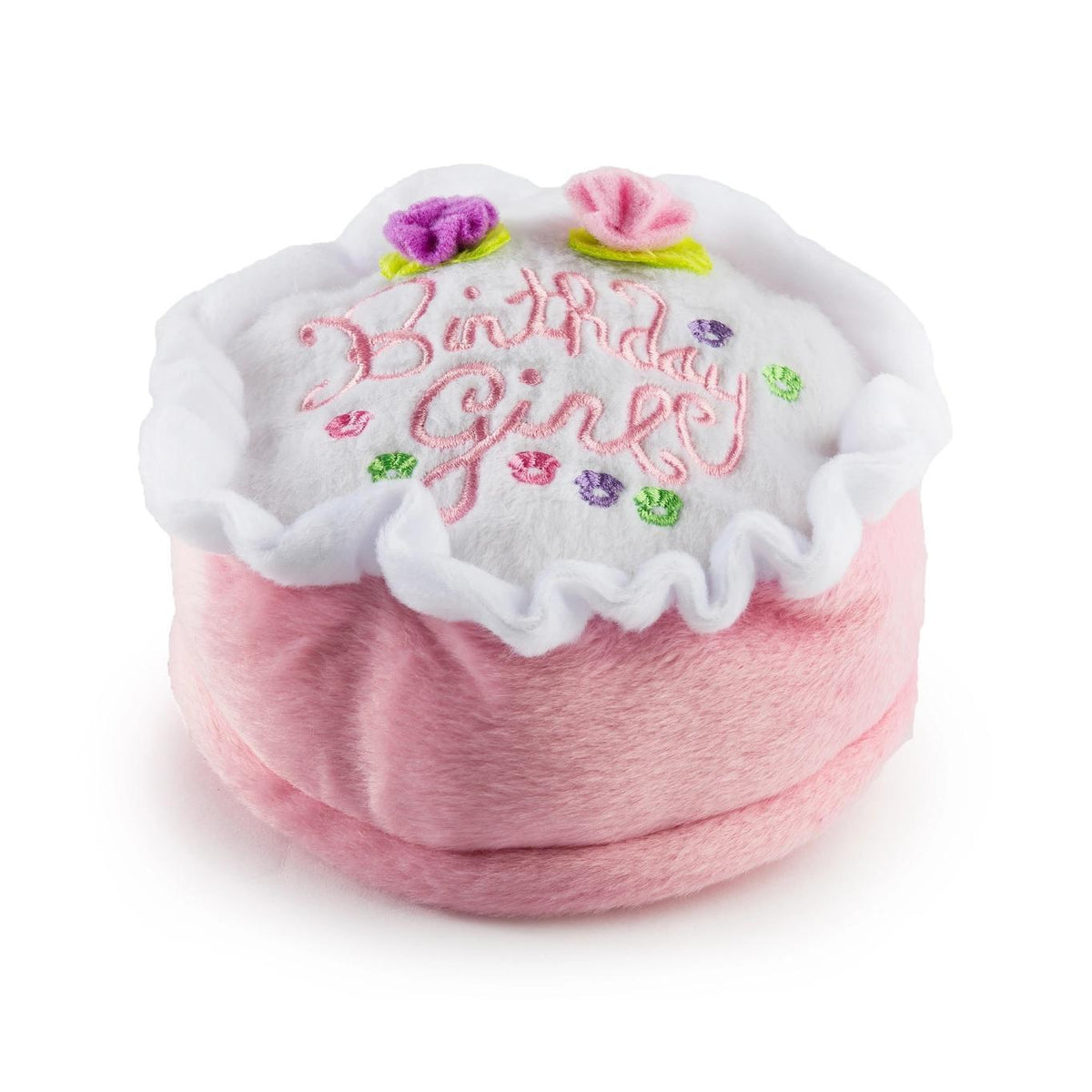 Haute Diggity Dog | Birthday Cake Squeaker Dog Toy