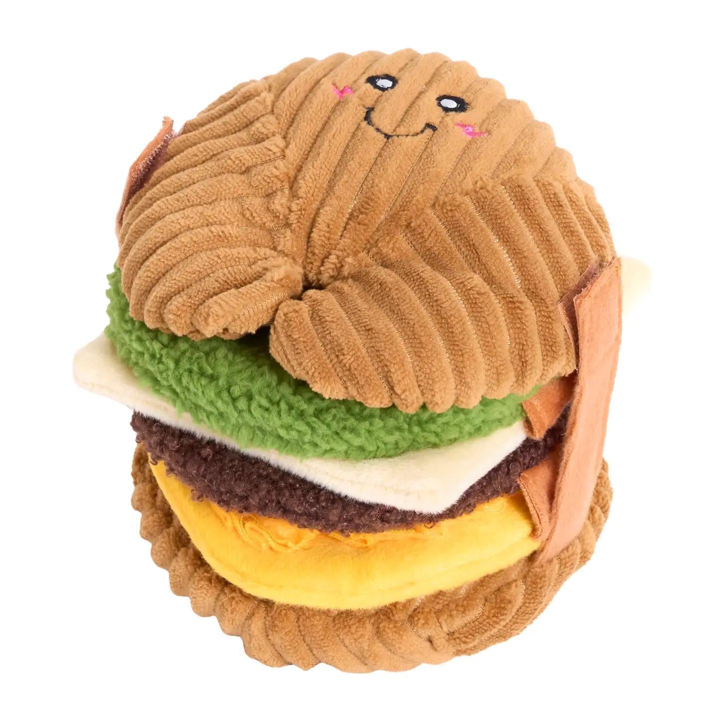 ZippyPaws | Snufflerz Stacks | Breakfast Sandwich | Interactive Dog Toy