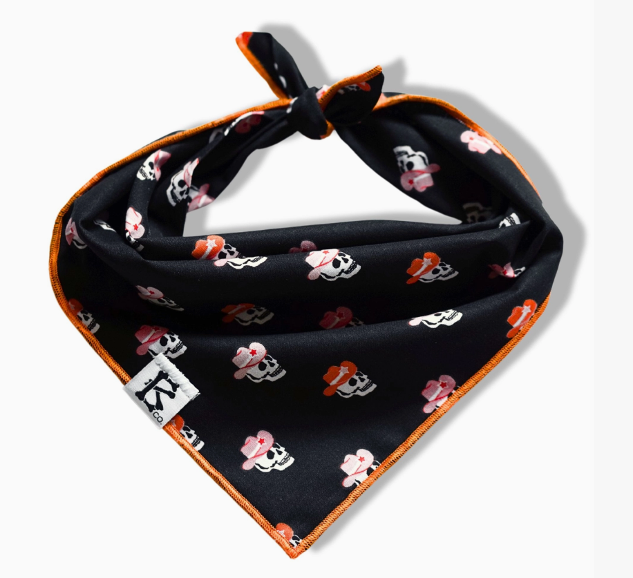 Boneyard | Dog Bandana | Skull and Spurs