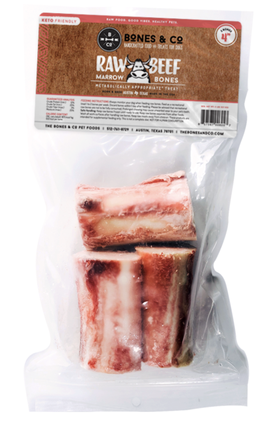 Bones & Co | Raw Beef Marrow Bones