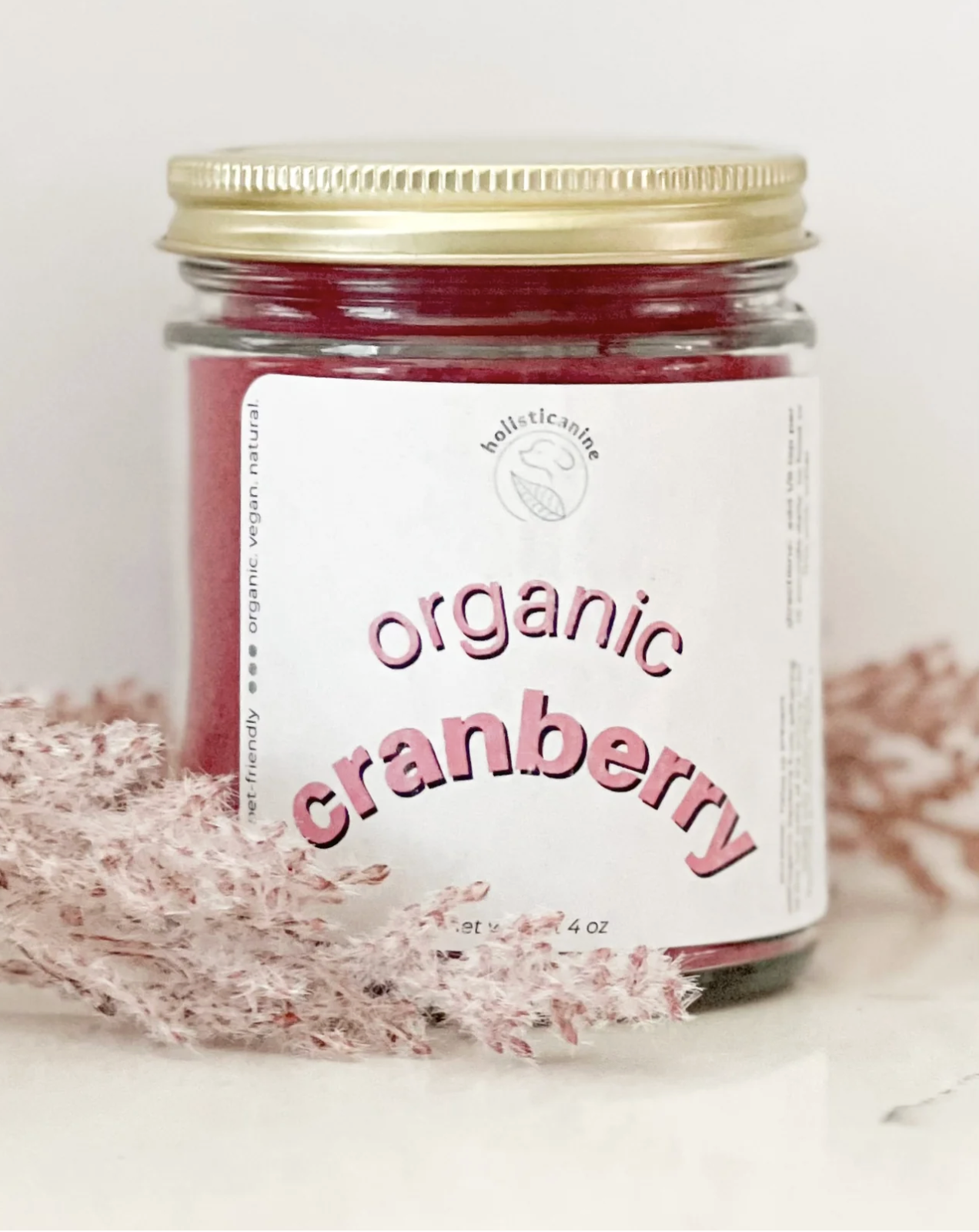 Holisticanine | Organic Cranberry | Urinary Tract and Immune Support Supplement