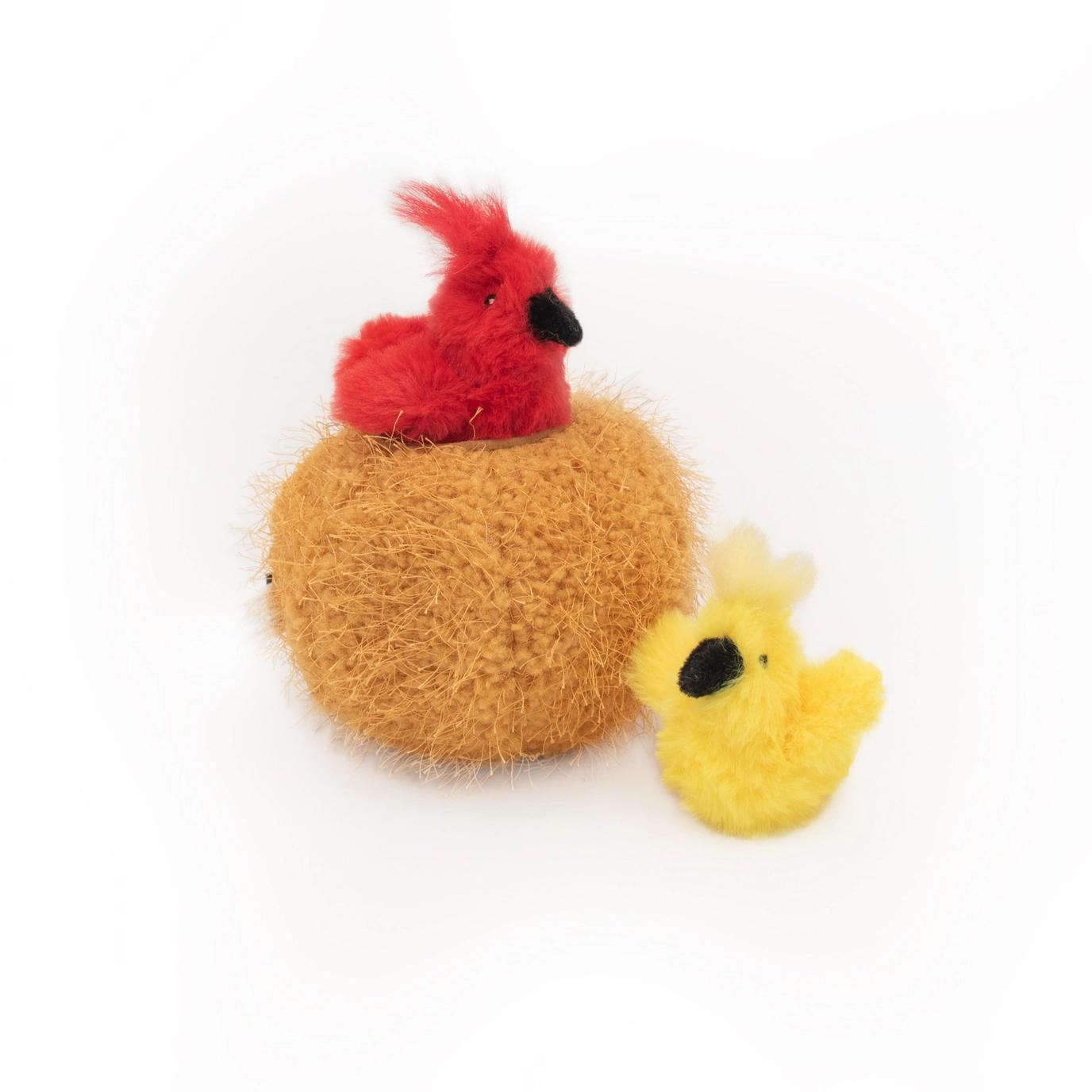 ZippyClaws | Burrow | Birds in Nest | Cat Toy