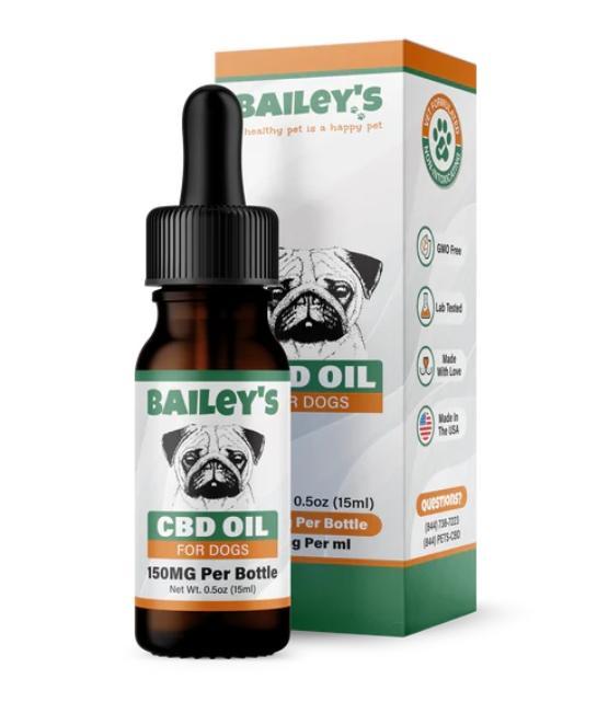 Bailey's | The Original CBD Oil for Dogs | 15ml Bottle