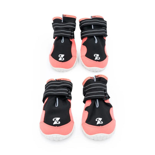 ZippyPaws | Adventure| Dog Boots | Pink Trim