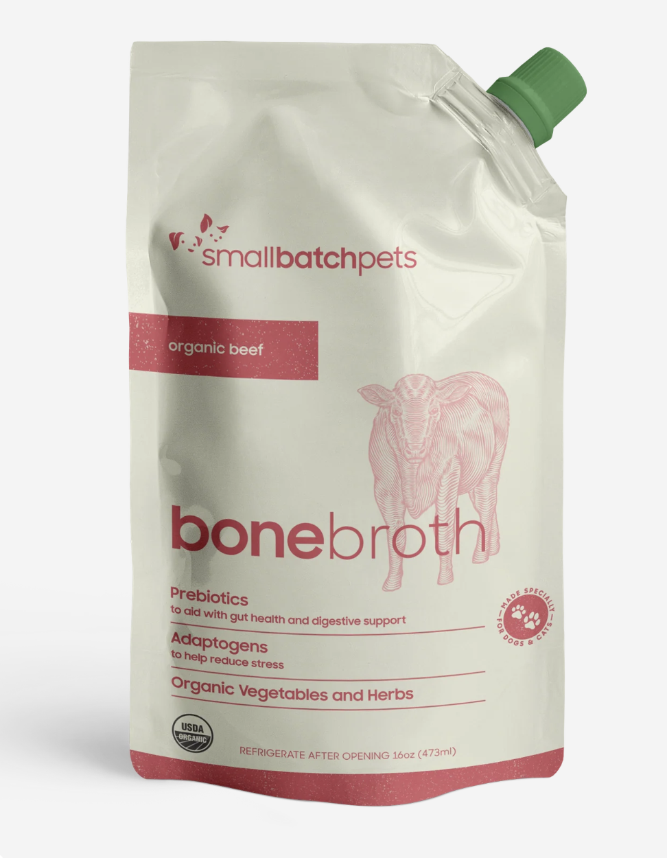Small Batch | Organic Bone Broth | 16 oz