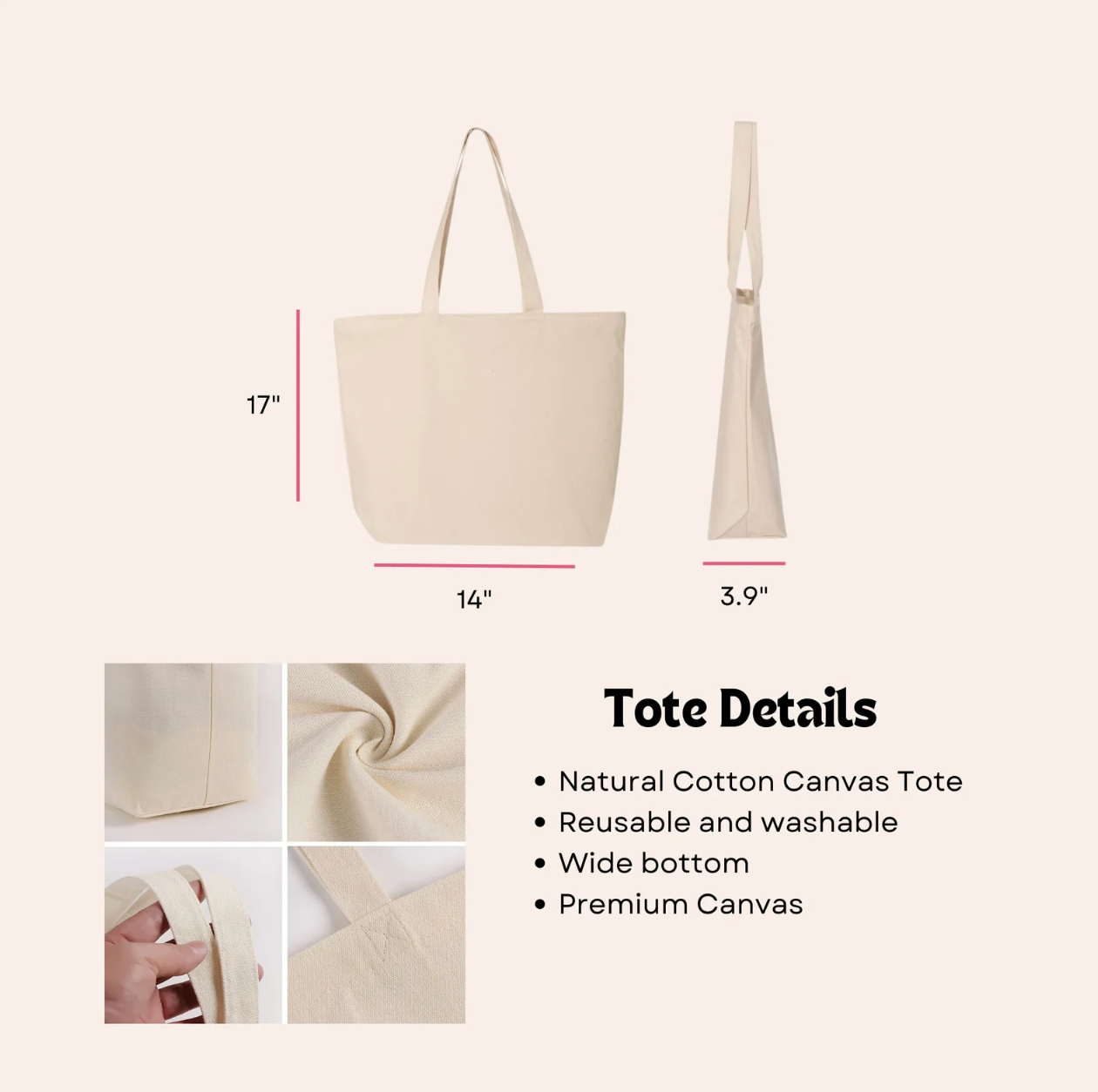 MiWowWow | LA Dog Madre Tote Bag