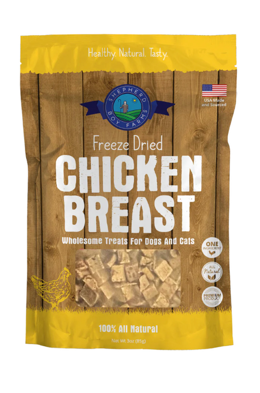 Shepherd Boy Farms | Freeze Dried Raw Treats | Chicken Breast