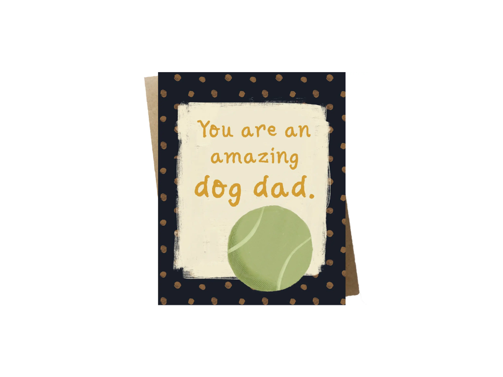 "Amazing Dog Dad" | Greeting Card