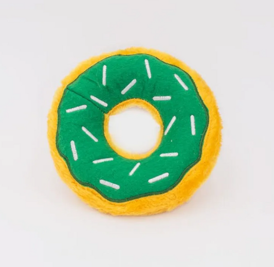 ZippyPaws | St. Patrick's Donutz| Shamrock Green
