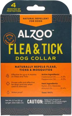 Alzoo | Natural Flea & Tick Dog Collar