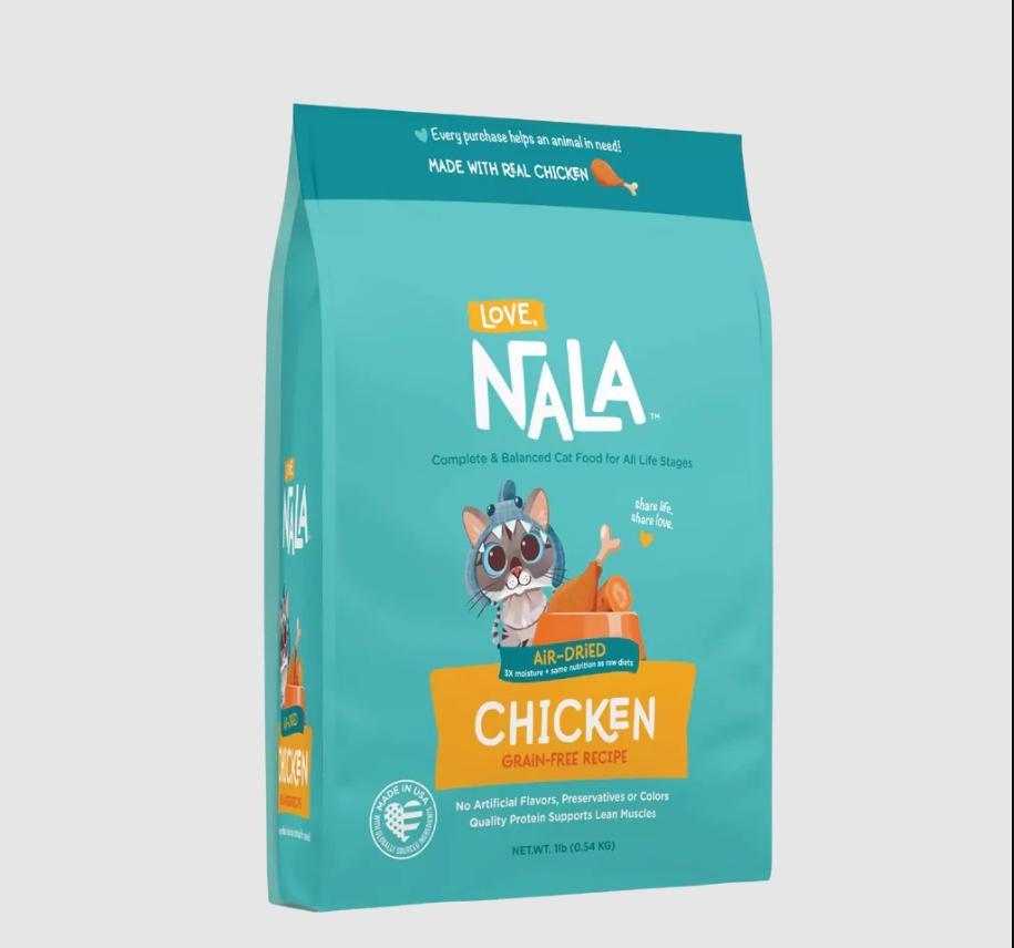 Love Nala | Grain Free Air Dried Cat Food | 1lb