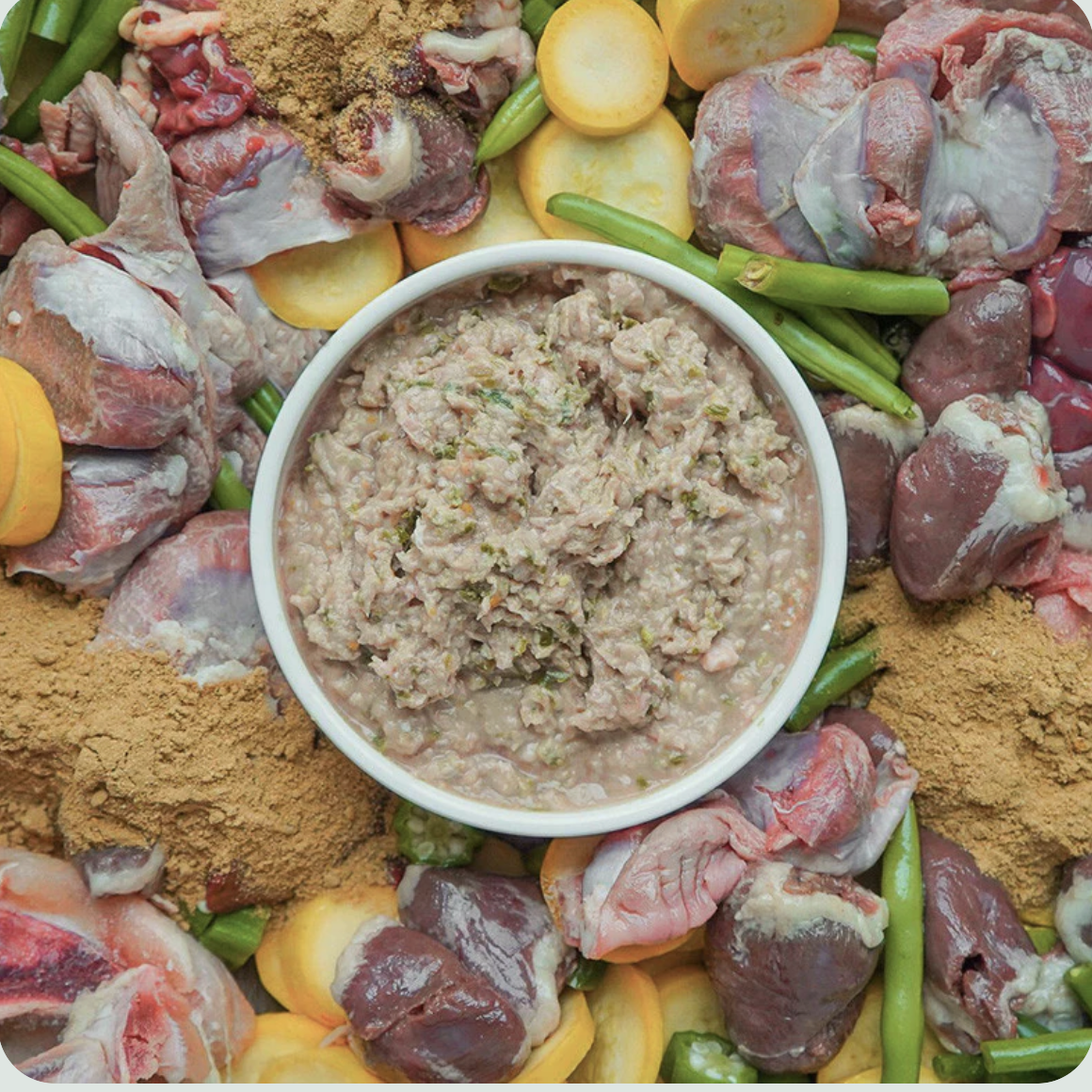 Oma's Pride | Woof Complete Frozen Dog Recipes |Turkey | 1 Lb