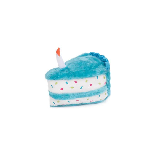 ZippyPaws | Birthday Cake | Blue