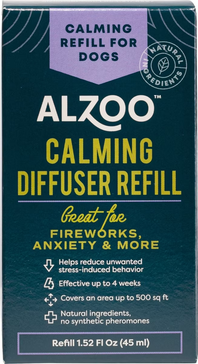 Alzoo | Plant-Based Calming Diffuser Refill for Dogs