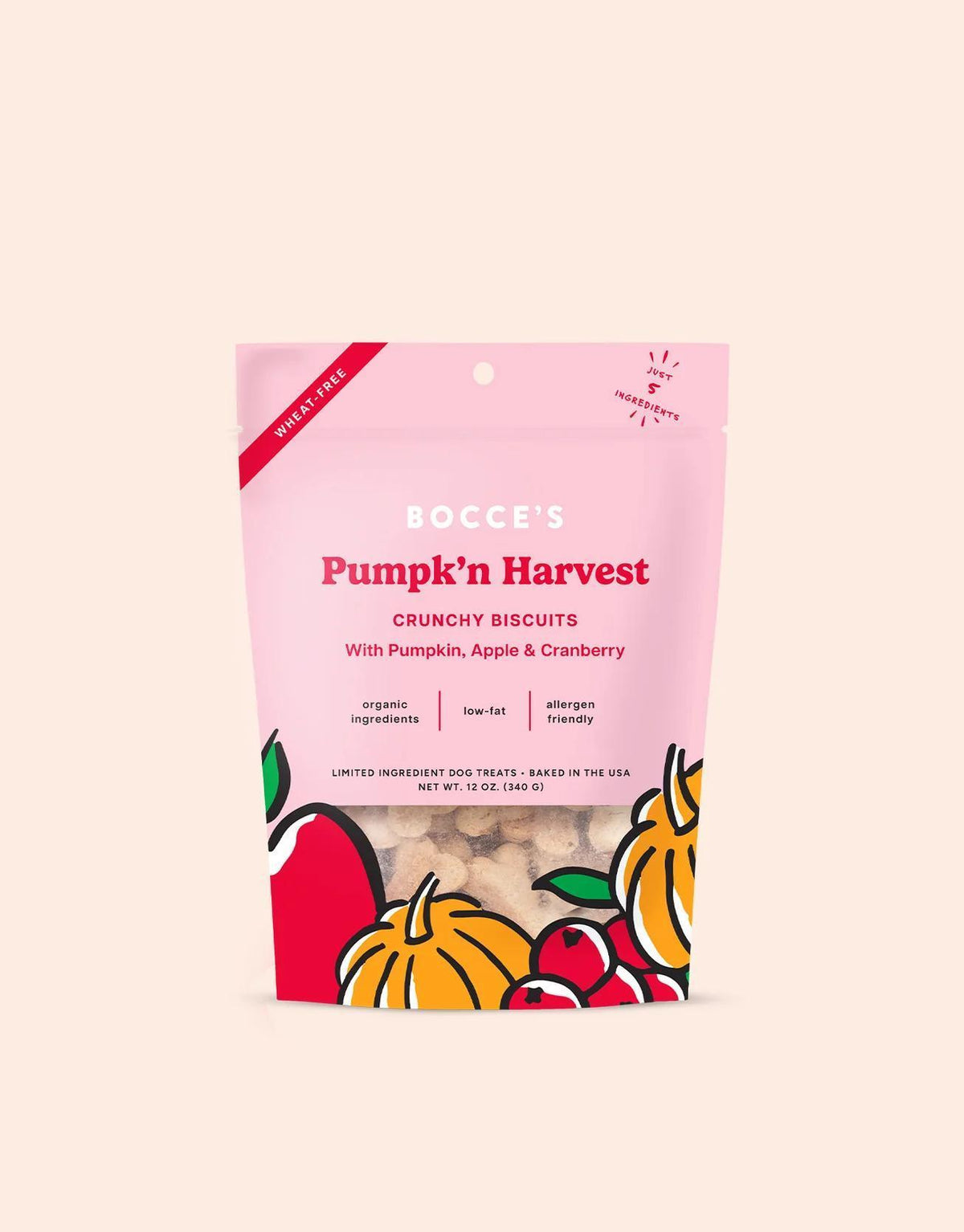 Bocce's | Pumpk'n Harvest  Crunchy Biscuits