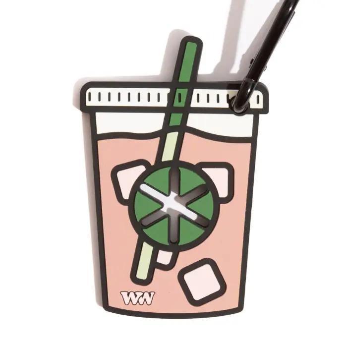 Woof & Wonder | Poopy Loop Dog Waste Bag Holder | Iced Coffee