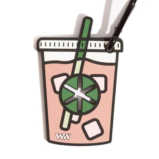 Woof & Wonder | Poopy Loop Dog Waste Bag Holder | Iced Coffee