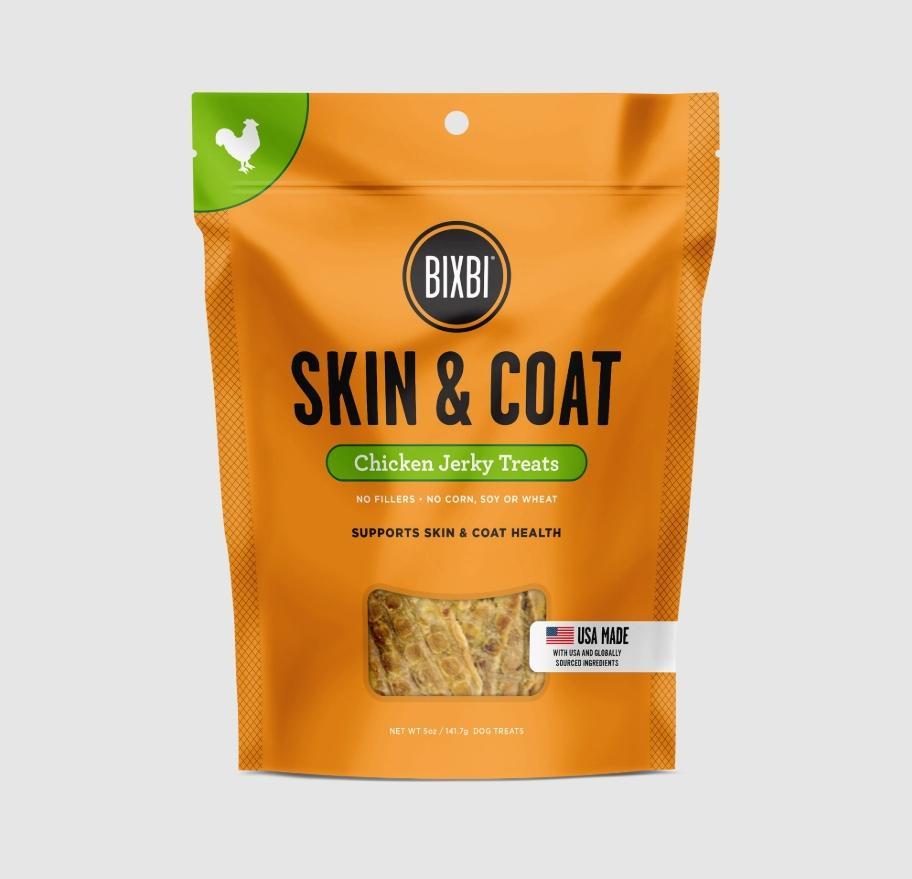 Bixbi | Skin & Coat Jerky Treats | 5oz
