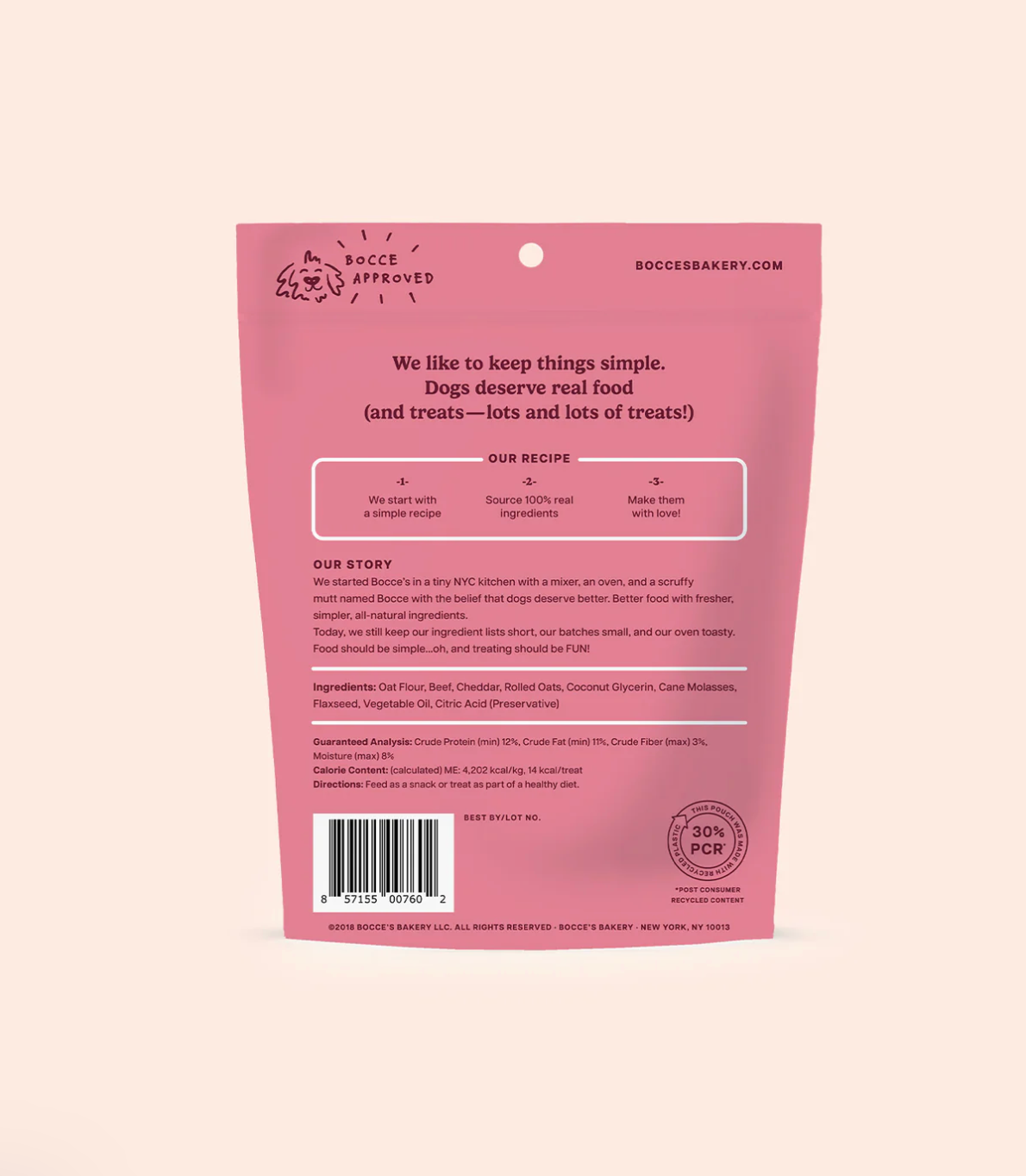 Bocce's | Say Moo Soft & Chewy Dog Treats