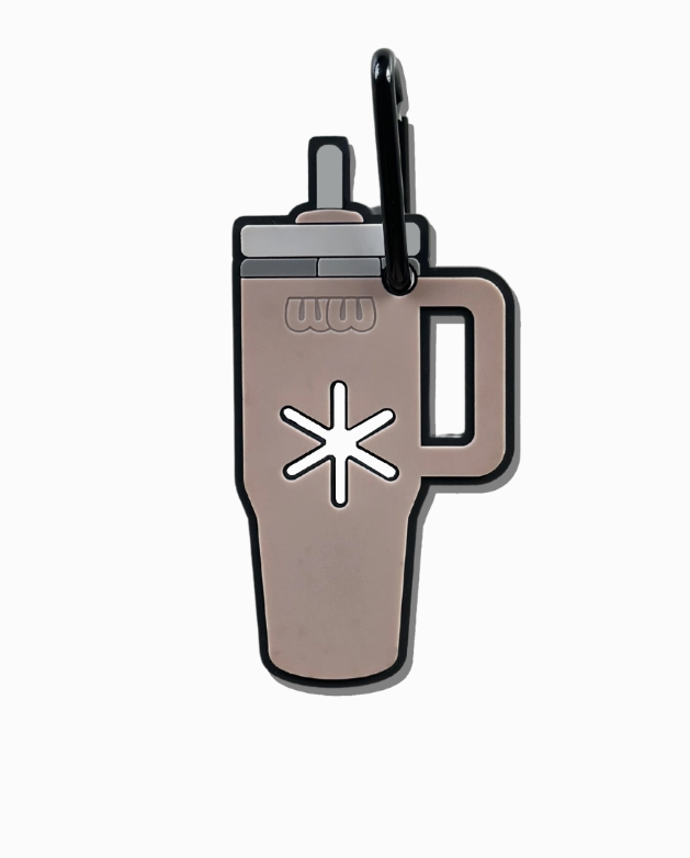 Woof & Wonder | Poopy Loop Dog Waste Bag Holder | Neutral Tan Tumbler