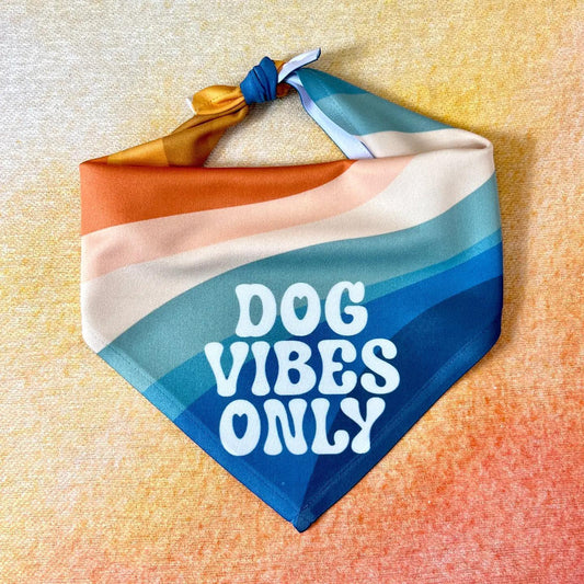 The Dapper Paw | Tie Bandana | Dog Vibes Only