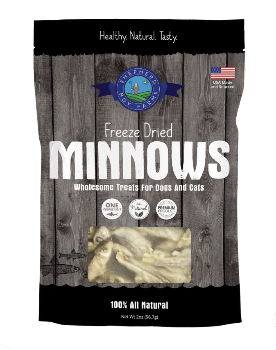 Shepherd Boy Farms | Freeze Dried Raw Treats - Minnows